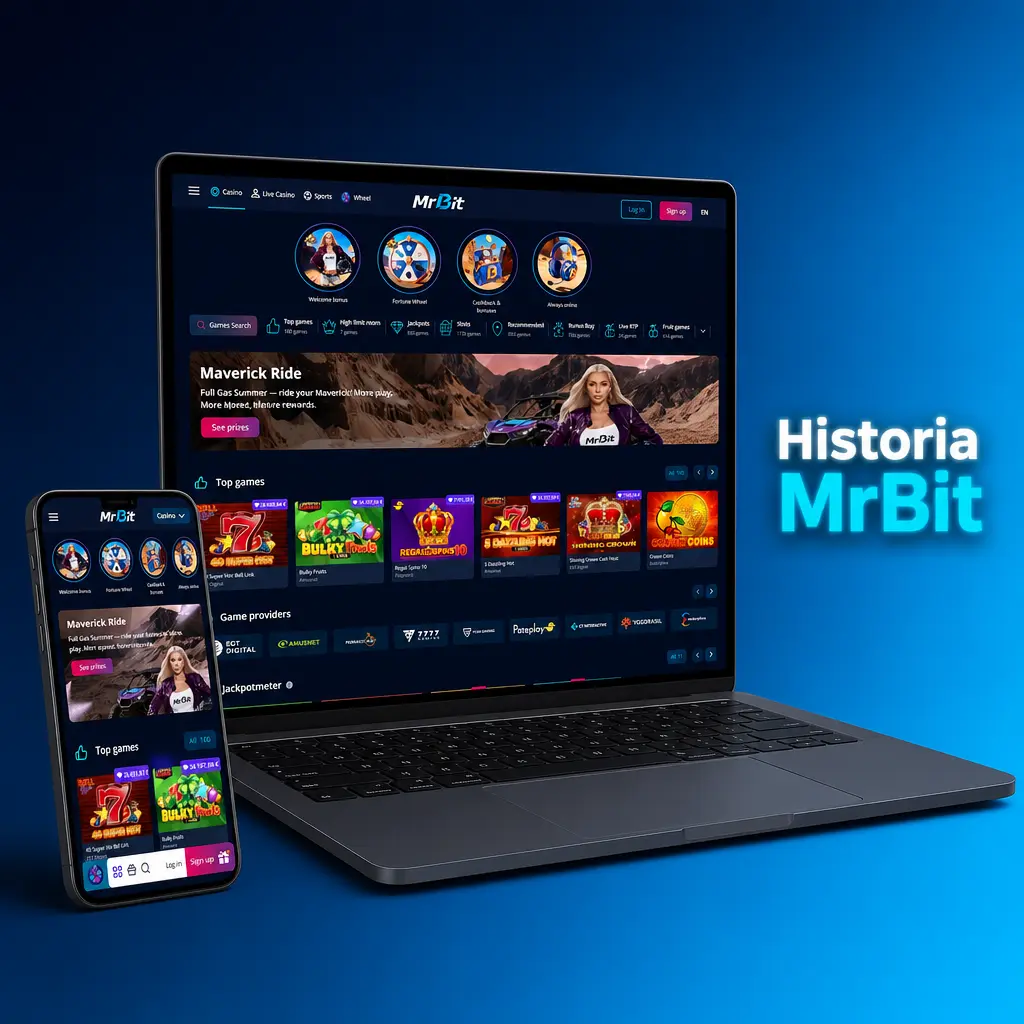 Historia platformy MrBit – zakłady sportowe i kasyno online na licencji Curaçao dla graczy z Polski i Europy.