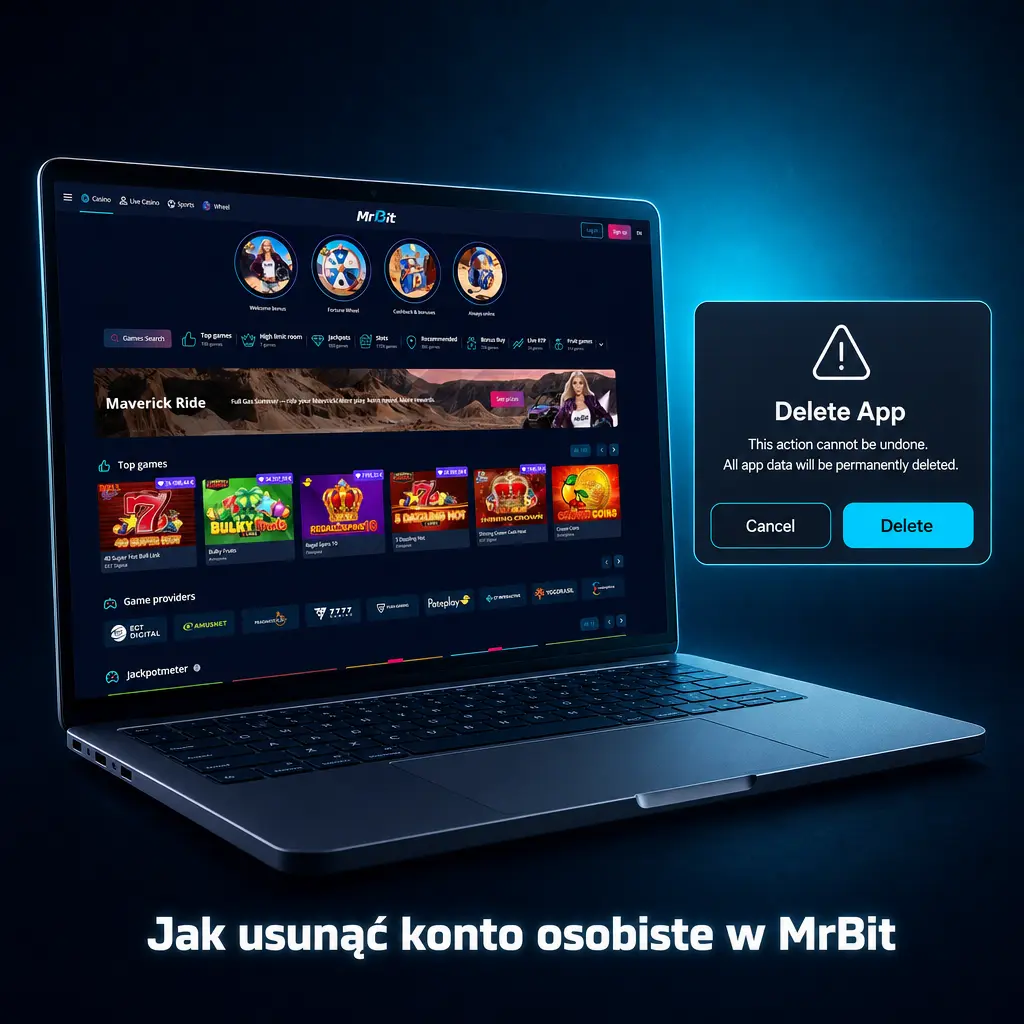 Instrukcja usunięcia konta osobistego w kasynie MrBit – krok po kroku przez panel gracza i ustawienia
