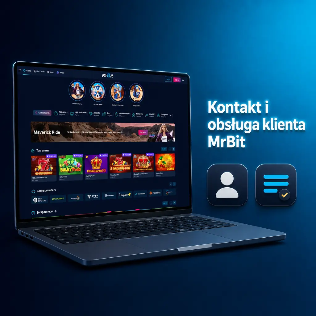 Kontakt i obsługa klienta MrBit – czat na żywo, e-mail, formularz kontaktowy oraz sekcja FAQ dostępne całą dobę