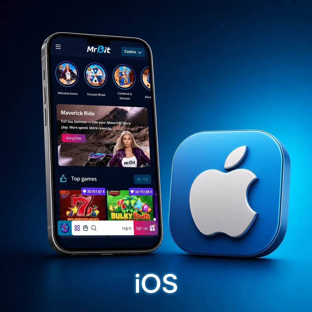 Aplikacja MrBit na iOS – instrukcja dodania skrótu do ekranu głównego w przeglądarce Safari na iPhonie