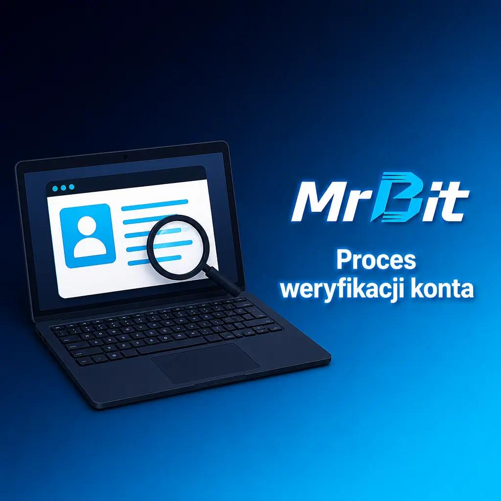 Proces weryfikacji konta w MrBit: przesyłanie dokumentów tożsamości, adresu i metody płatności zgodnie z KYC i AML.