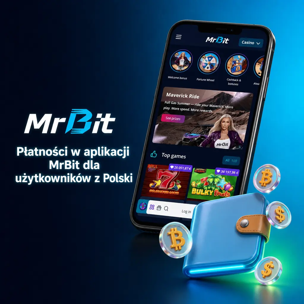 Metody płatności w aplikacji MrBit dla użytkowników z Polski: AirCash, Apple Pay, przelew bankowy, Visa, Mastercard i inne