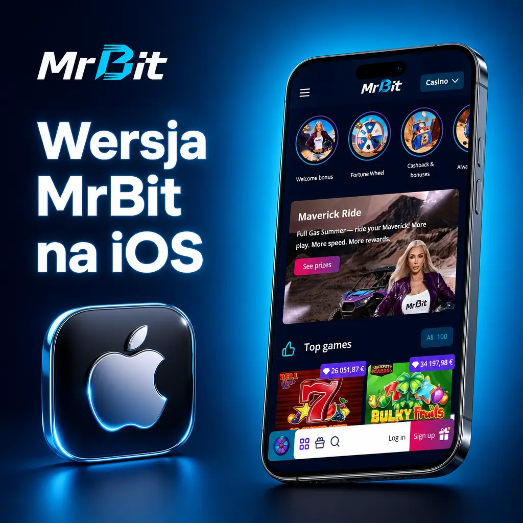 Wersja MrBit na iOS – dodawanie skrótu platformy do ekranu głównego iPhone i iPad przez przeglądarkę Safari